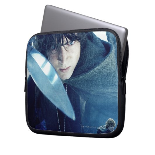 FRODO™ mit Schwert Laptopschutzhülle (Vorderseite Links)