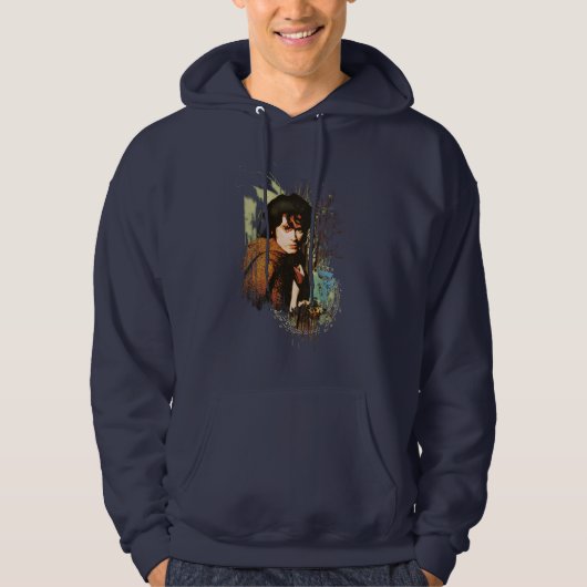 FRODO™ Mixed Media Vector Collage Hoodie (Vorderseite)