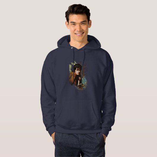 FRODO™ Mixed Media Vector Collage Hoodie (Vorne ganz)