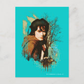 FRODO™ Mixed Media Vector Collage Postkarte (Vorderseite)