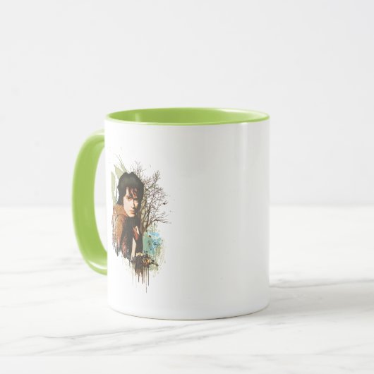 FRODO™ Mixed Media Vector Collage Tasse (Vorderseite Links)