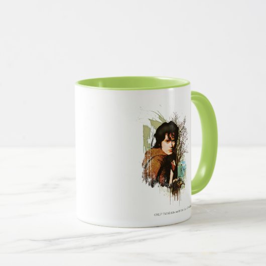 FRODO™ Mixed Media Vector Collage Tasse (VorderseiteRechts)
