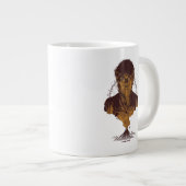 FRODO™ MOUNT DOOM™ Tengwar-Inschrift Grafik Jumbo-Tasse (Vorderseite Rechts)