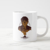 FRODO™ MOUNT DOOM™ Tengwar-Inschrift Grafik Jumbo-Tasse (Rechts)
