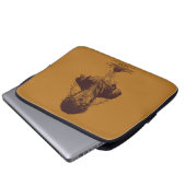 FRODO™ MOUNT DOOM™ Tengwar-Inschrift Grafik Laptopschutzhülle (Vorne Knopf)
