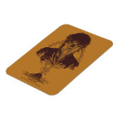 FRODO™ MOUNT DOOM™ Tengwar-Inschrift Grafik Magnet (Linke Seite)