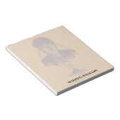 FRODO™ MOUNT DOOM™ Tengwar-Inschrift Grafik Notizblock (angewinkelt)