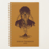 FRODO™ MOUNT DOOM™ Tengwar-Inschrift Grafik Planer (Vorderseite)