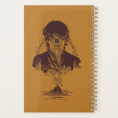 FRODO™ MOUNT DOOM™ Tengwar-Inschrift Grafik Planer (Rückseite)