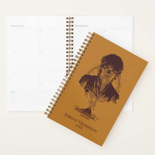FRODO™ MOUNT DOOM™ Tengwar-Inschrift Grafik Planer (Anzeige)