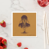 FRODO™ MOUNT DOOM™ Tengwar-Inschrift Grafik Serviette (Beispiel)