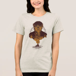 FRODO™ MOUNT DOOM™ Tengwar-Inschrift Grafik Tri-Blend Shirt