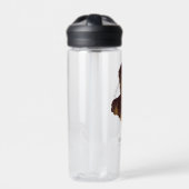 FRODO™ MOUNT DOOM™ Tengwar-Inschrift Grafik Trinkflasche (Vorderseite)