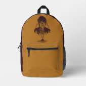 FRODO™ MOUNT DOOM™ Tengwar Inscription Graphic Bedruckter Rucksack (Vorderseite)