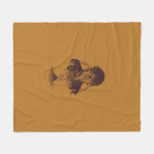 FRODO™ MOUNT DOOM™ Tengwar Inscription Graphic Fleecedecke (Vorderseite (Horizontal))