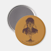 FRODO™ MOUNT DOOM™ Tengwar Inscription Graphic Magnet (Vorderseite/Rückseite)