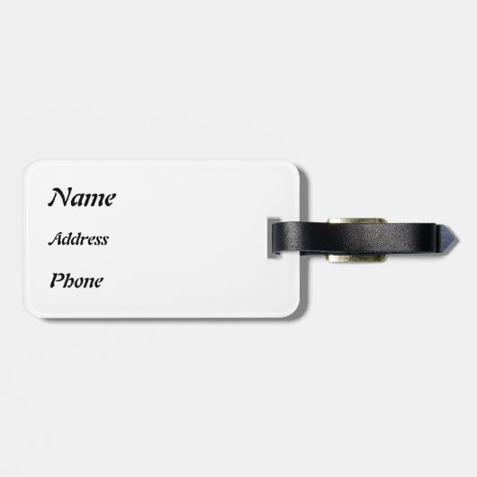 FRODO™, Sam, and GOLLUM™ Gepäckanhänger (Rückseite horizontal)