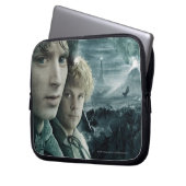 FRODO™ und Samwise Nah Laptopschutzhülle (Vorderseite Links)