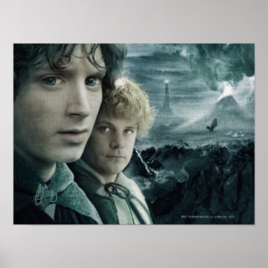 FRODO™ und Samwise Nah Poster (Vorne)