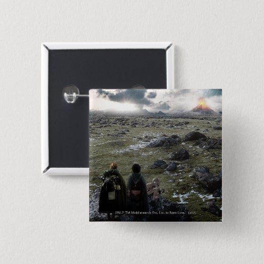 FRODO™ und Samwise Stehend Button (Vorne & Hinten)