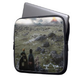 FRODO™ und Samwise Stehend Laptopschutzhülle (Vorderseite Links)