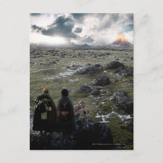 FRODO™ und Samwise Stehend Postkarte (Vorderseite)