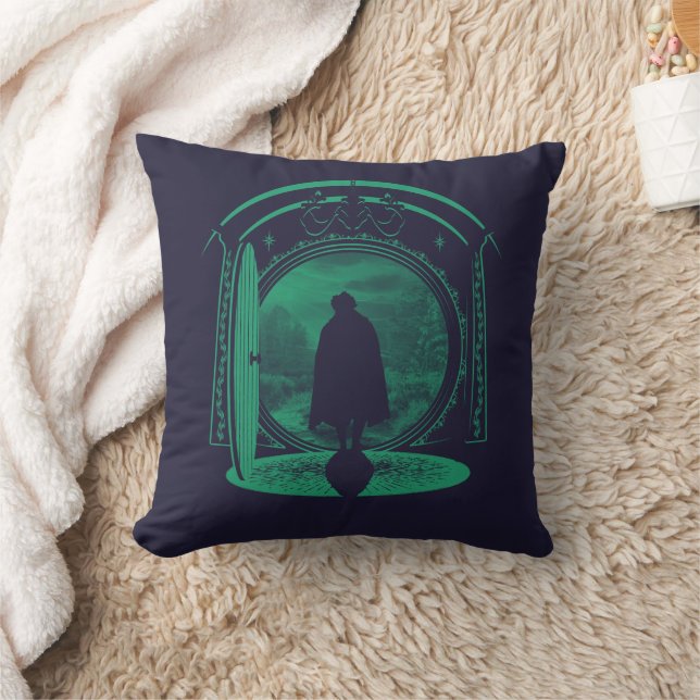FRODO™ Verlässt die GEMEINDE™ Silhouette Kissen (Decke)