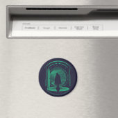 FRODO™ Verlässt die GRAFschaft™ Silhouette Magnet (In Situ (Geschirrspüler))