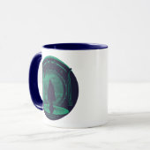 FRODO™ Verlässt die Grafschaft™ Silhouette Tasse (Vorderseite Links)