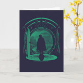 FRODO™ Verlasst DIE SHIRE™-Silhouette Karte (Gelbe Blume)