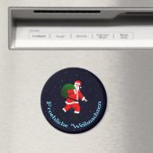 Froehliche Weihnachten - Santa Claus Magnet (In Situ (Geschirrspüler))