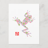 Frog12-3 Postkarte (Vorderseite)