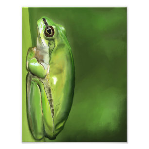 Frog-1 Ölgemälde Fotodruck