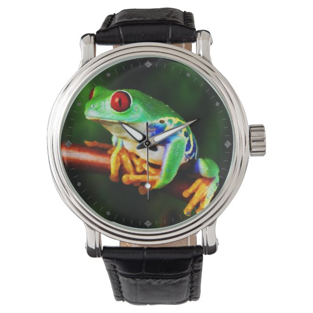 Frog 1 Uhr und Zahlenoptionen (Vorderseite)