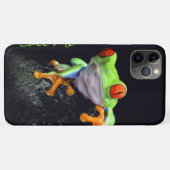 Frog 3 iPhone Case (Rückseite (Horizontal))