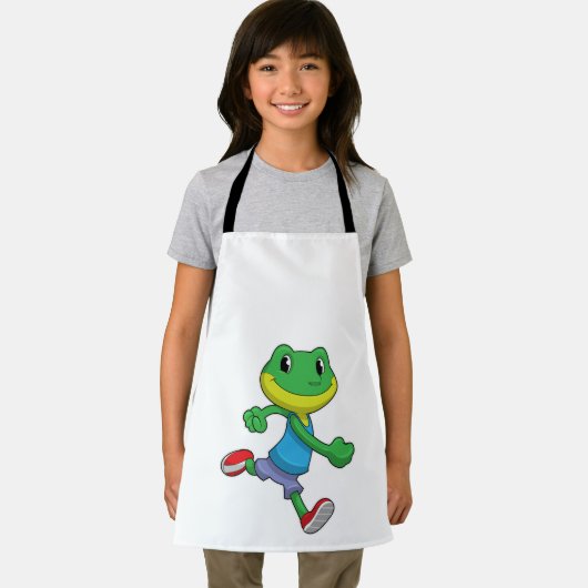 Frog als Runner beim Laufen Schürze (Insitu)