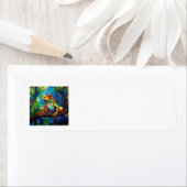 Frog Art Address Labels (Insitu)