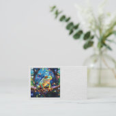 Frog Art Business Cards Visitenkarte (Stehend Vorderseite)