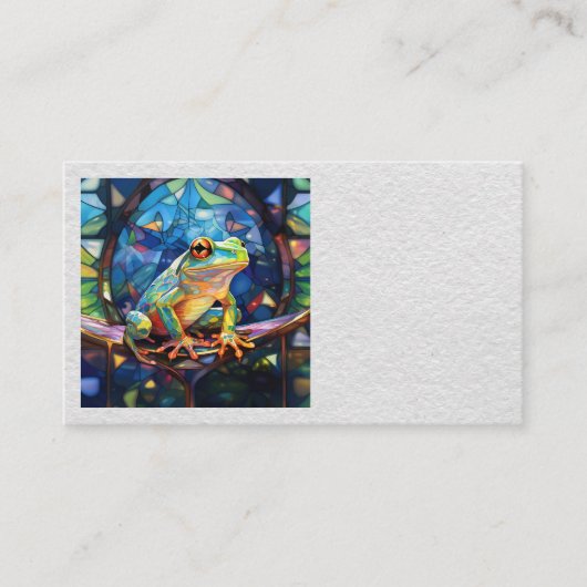 Frog Art Business Cards Visitenkarte (Vorderseite)