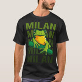 Frog Art - Name Mailands T-Shirt (Vorderseite)