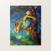 Frog Art Puzzle (Vertikal)