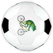 Frog auf dem Fahrrad Fußball (Gedreht)