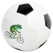 Frog auf dem Fahrrad Fußball (Dreiviertel)