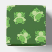 Frog Baby Dusche Grün Geschenkschachtel (Oben)