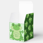 Frog Baby Dusche Grün Geschenkschachtel (Geöffnet)