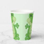 Frog Baby Dusche Grün Pappbecher (Rechts)