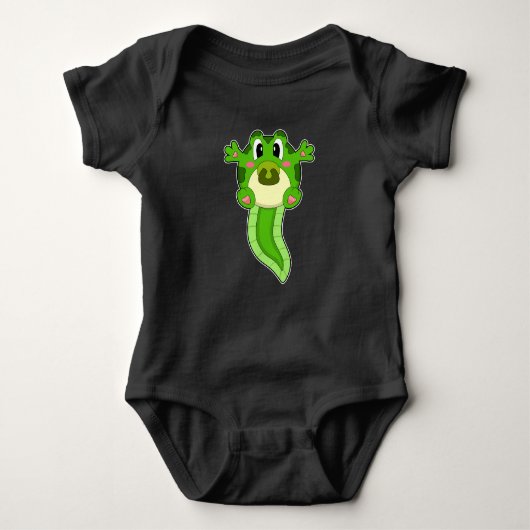Frog Baby Schnuller Baby Strampler (Vorderseite)
