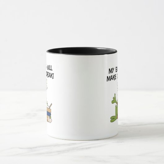 Frog Baker Tshirts und Geschenke Tasse (Zentrum)