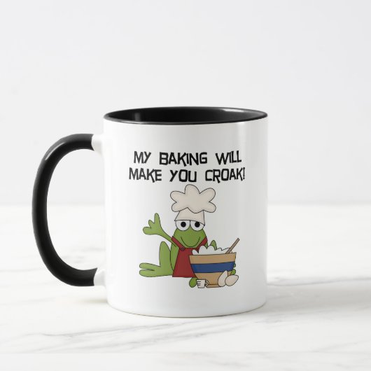 Frog Baker Tshirts und Geschenke Tasse (Links)