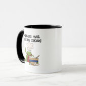 Frog Baker Tshirts und Geschenke Tasse (Vorderseite Links)